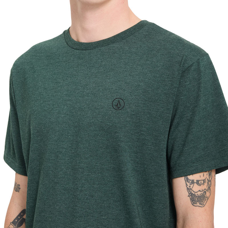 Camiseta Volcom: Circle Blanks Hth Sst (Scarab)