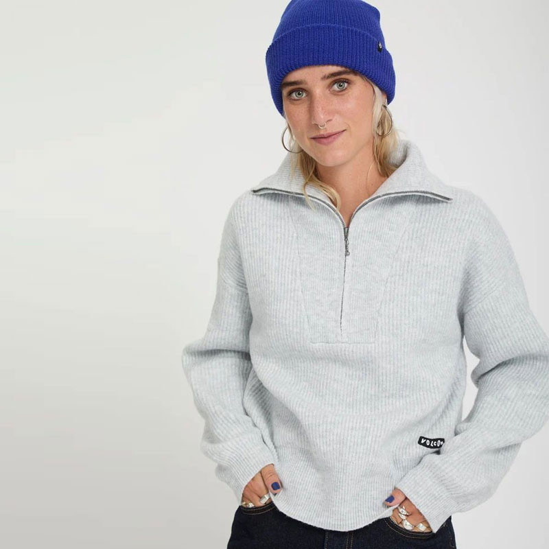 Jersey Volcom: Voltrane Sweater (Bone Heather)
