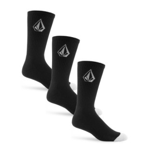 Calcetines Volcom: Full Stone Sock 3Pk (Black)