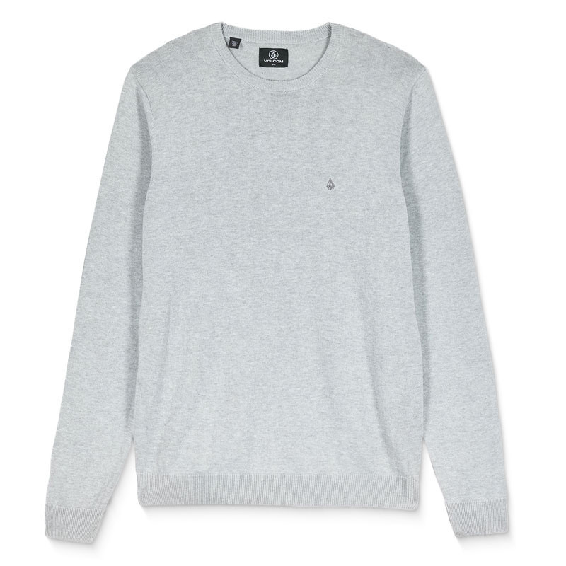 Jersey Volcom: Uperstand Sweater (Light Grey Heather)