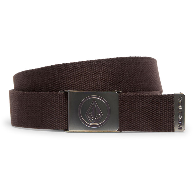 Cinturón Volcom: Circle Web Belt (Raisin)
