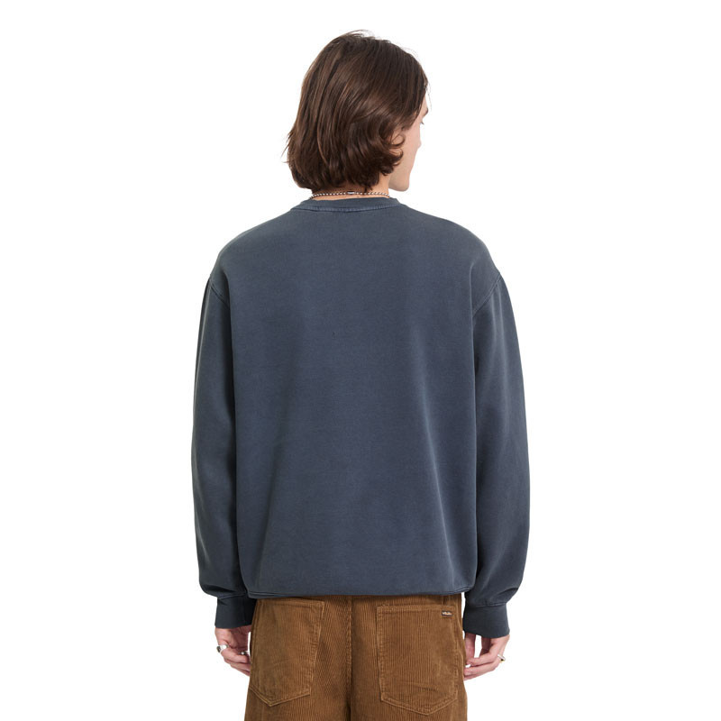 Sudadera Volcom: Single Stone Pw Crew (Storm Blue)