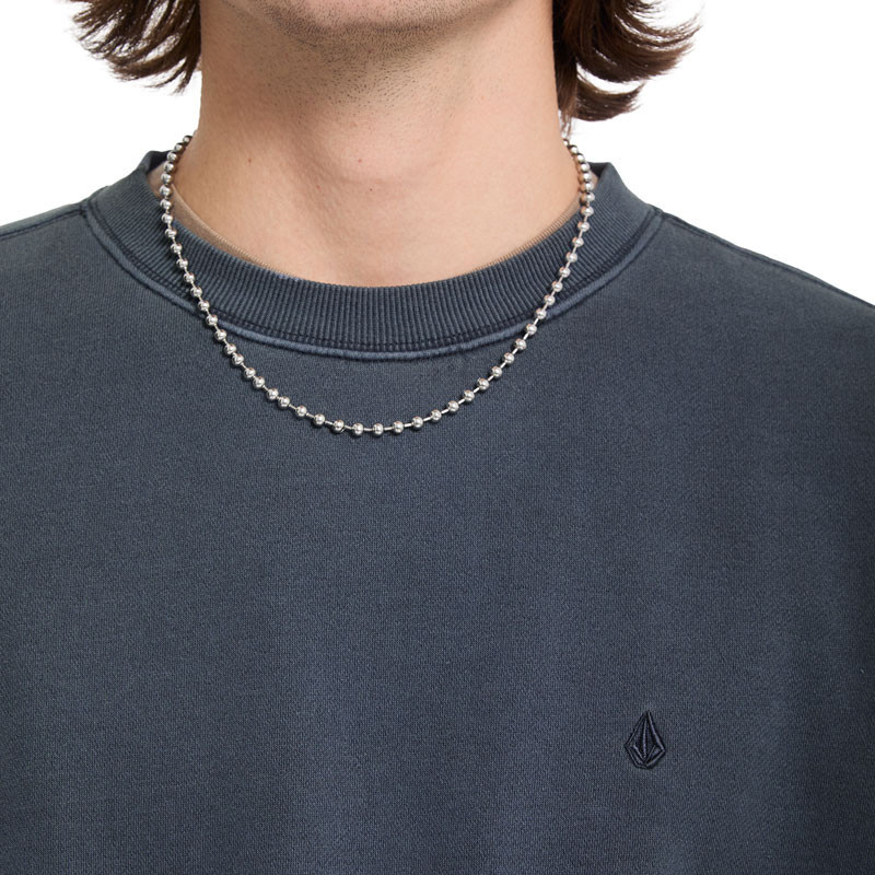 Sudadera Volcom: Single Stone Pw Crew (Storm Blue)
