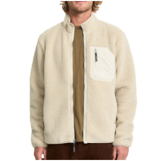 Chaqueta Volcom: Muzzer Fuzzar Zip (Stone)