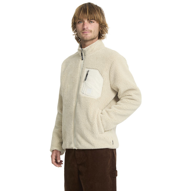 Chaqueta Volcom: Muzzer Fuzzar Zip (Stone)