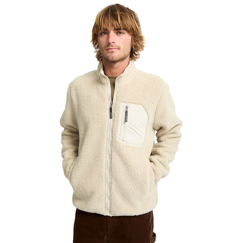 Chaqueta Volcom: Muzzer Fuzzar Zip (Stone)