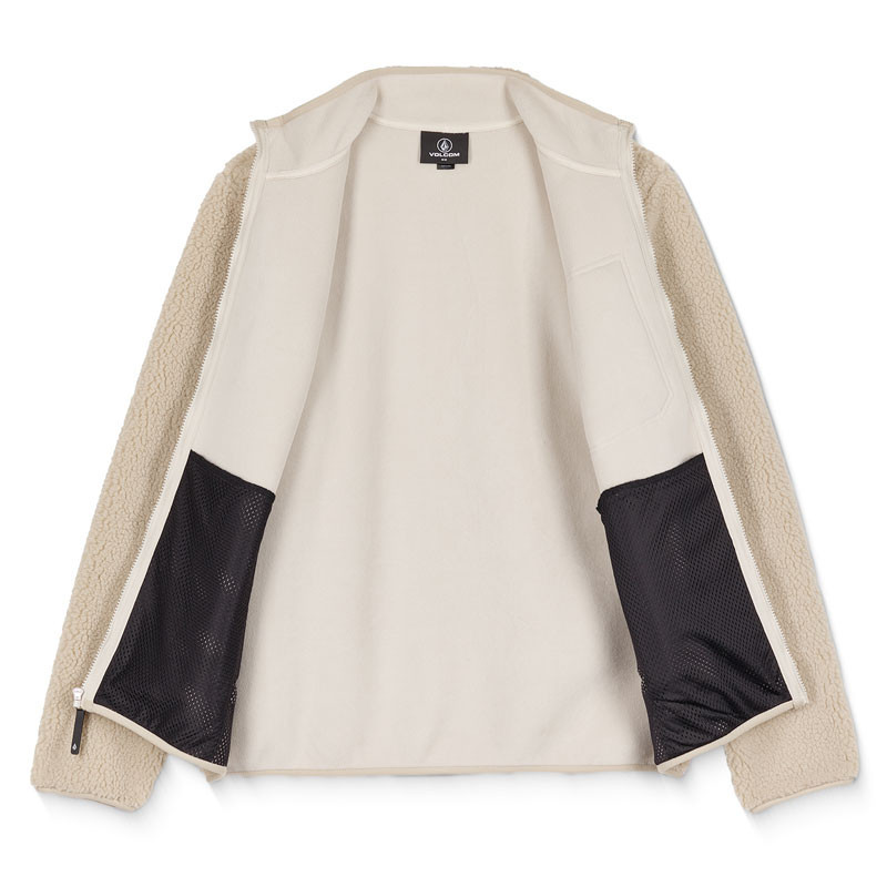 Chaqueta Volcom: Muzzer Fuzzar Zip (Stone)