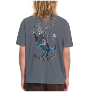 Camiseta Volcom: Bad Luck Sst (Storm Blue)
