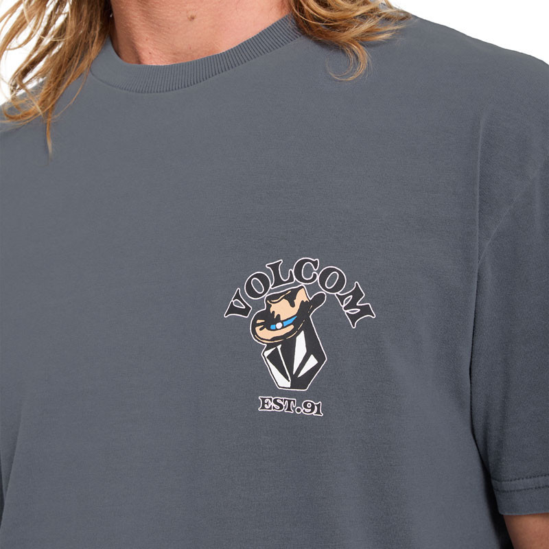 Camiseta Volcom: Bad Luck Sst (Storm Blue)