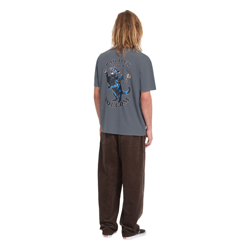 Camiseta Volcom: Bad Luck Sst (Storm Blue)