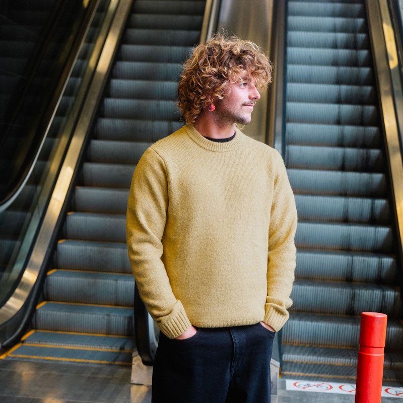 Jersey Volcom: Edmonder II Sweater (Mustard)