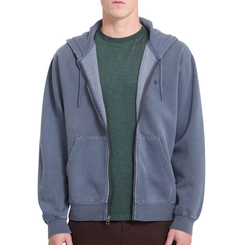 Sudadera Volcom: Single Stone Pw Zip (Storm Blue)