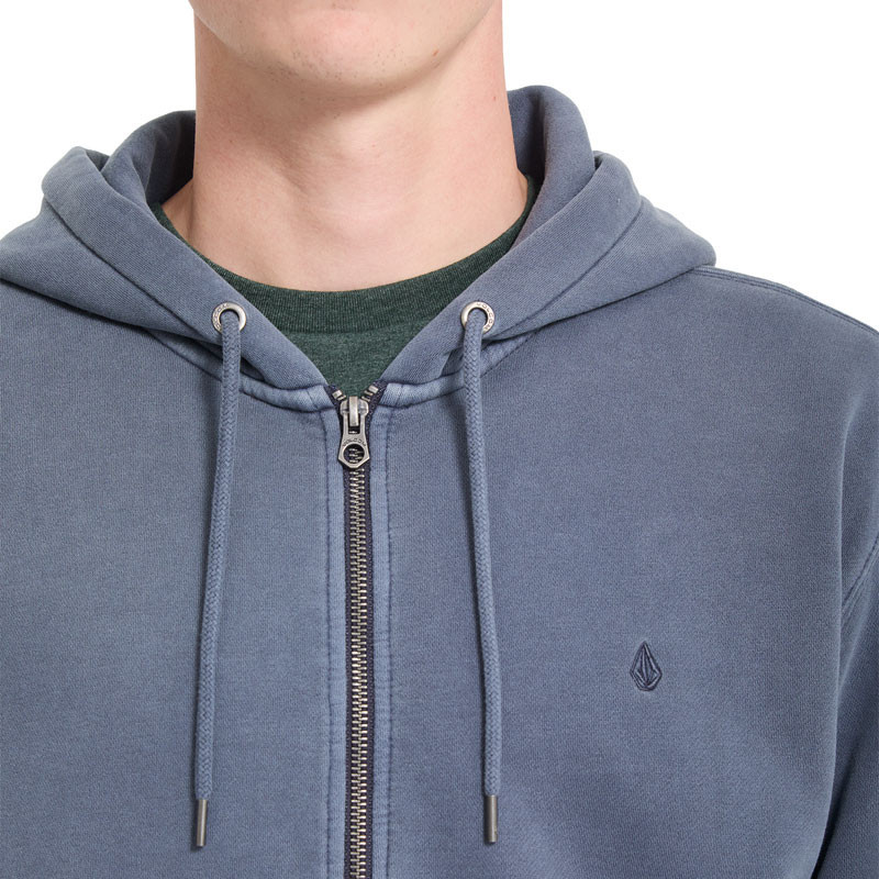 Sudadera Volcom: Single Stone Pw Zip (Storm Blue)