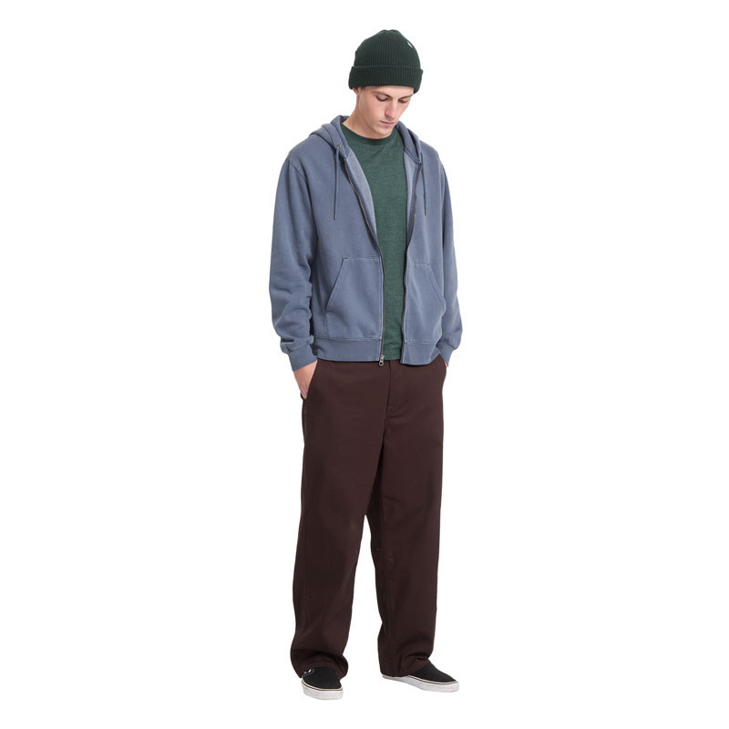 Sudadera Volcom: Single Stone Pw Zip (Storm Blue)