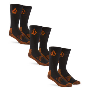Calcetines Volcom: Volcom Workwear Sock 3Pk (Black)