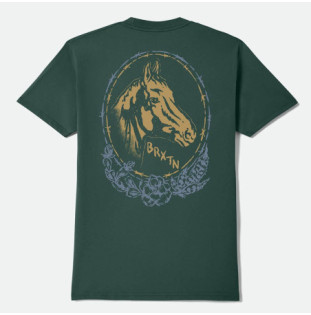 Camiseta Brixton: Marley SS Stnd Tee (Forest Green)
