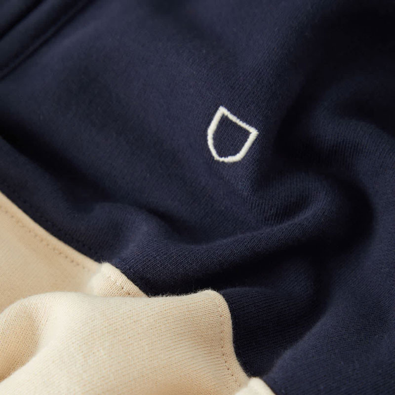 Sudadera Brixton: Danville Quarter Zip Fleece (Nvy Whitecap)