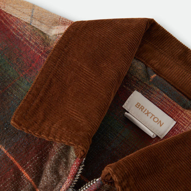 Chaqueta Brixton: Mechanics W Garage Zip Jacket (Mult Shadw)