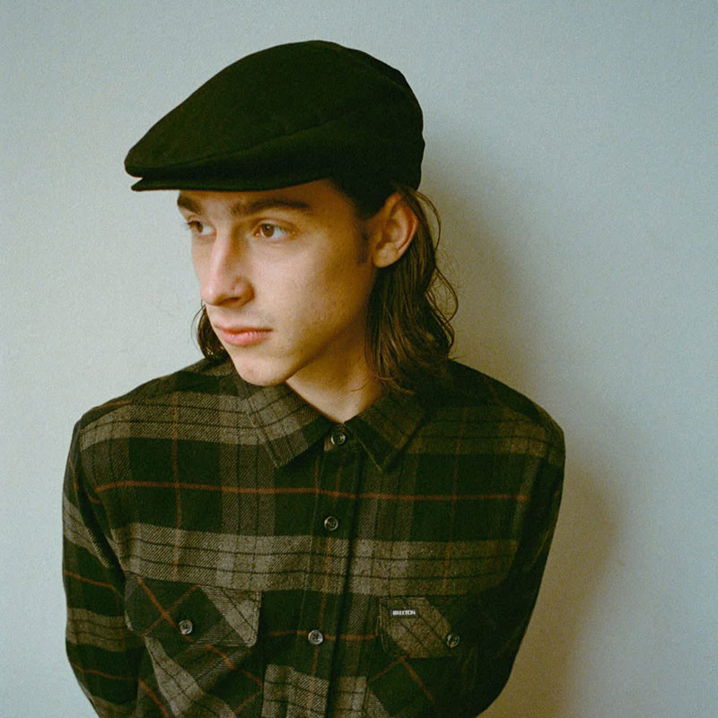 Gorra Brixton: Hooligan Snap Cap (Black)