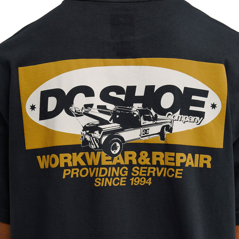 Camiseta DC Shoes: DC Tow Job Hss (Black)