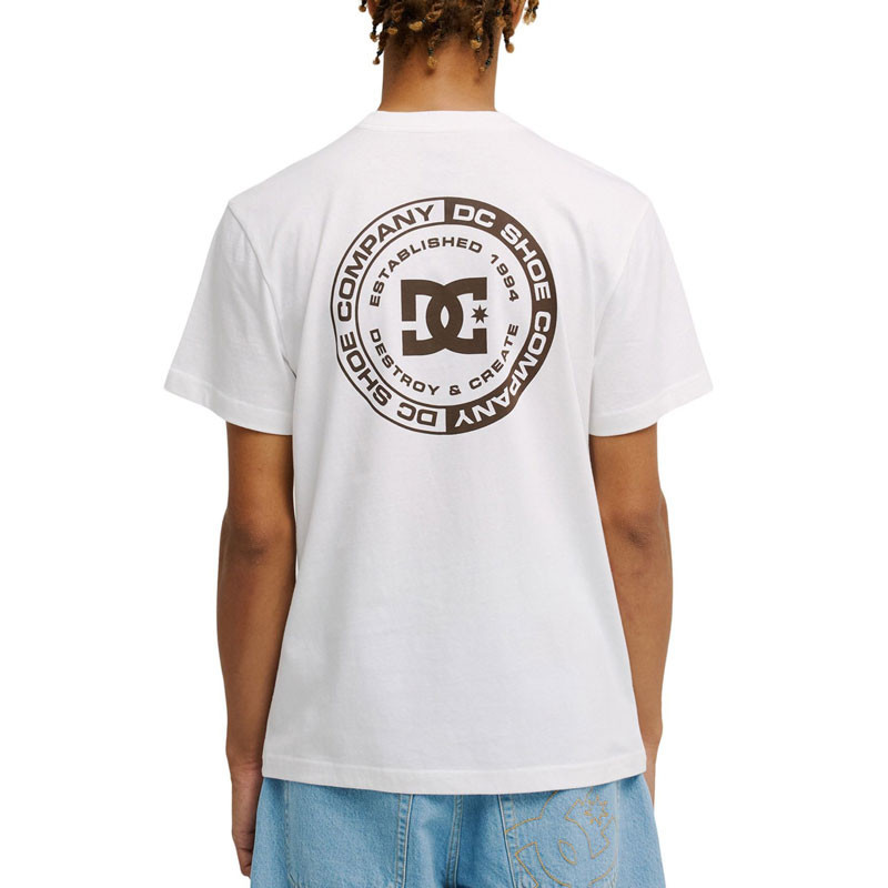 Camiseta DC Shoes: DC Corpo Fb Hss (White)