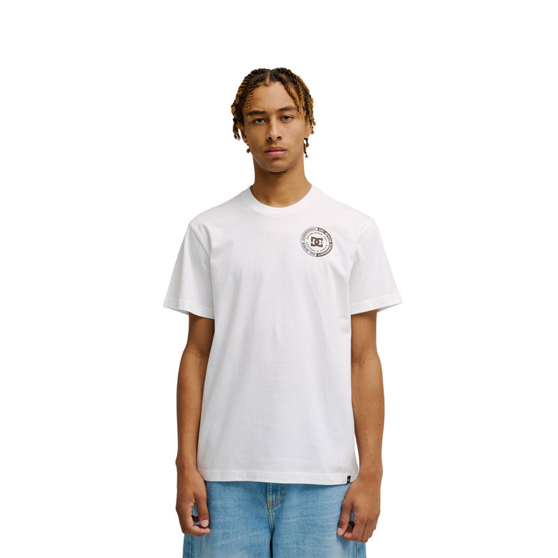 Camiseta DC Shoes: DC Corpo Fb Hss (White)