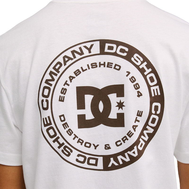 Camiseta DC Shoes: DC Corpo Fb Hss (White)