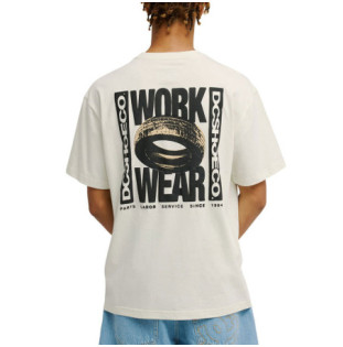 Camiseta DC Shoes: DC Tire Job Hss (Lily White)