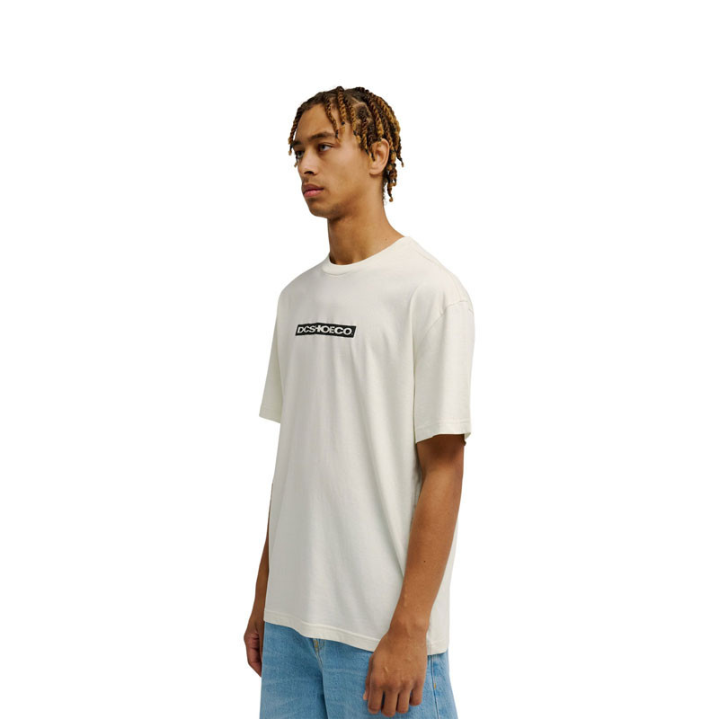 Camiseta DC Shoes: DC Tire Job Hss (Lily White)