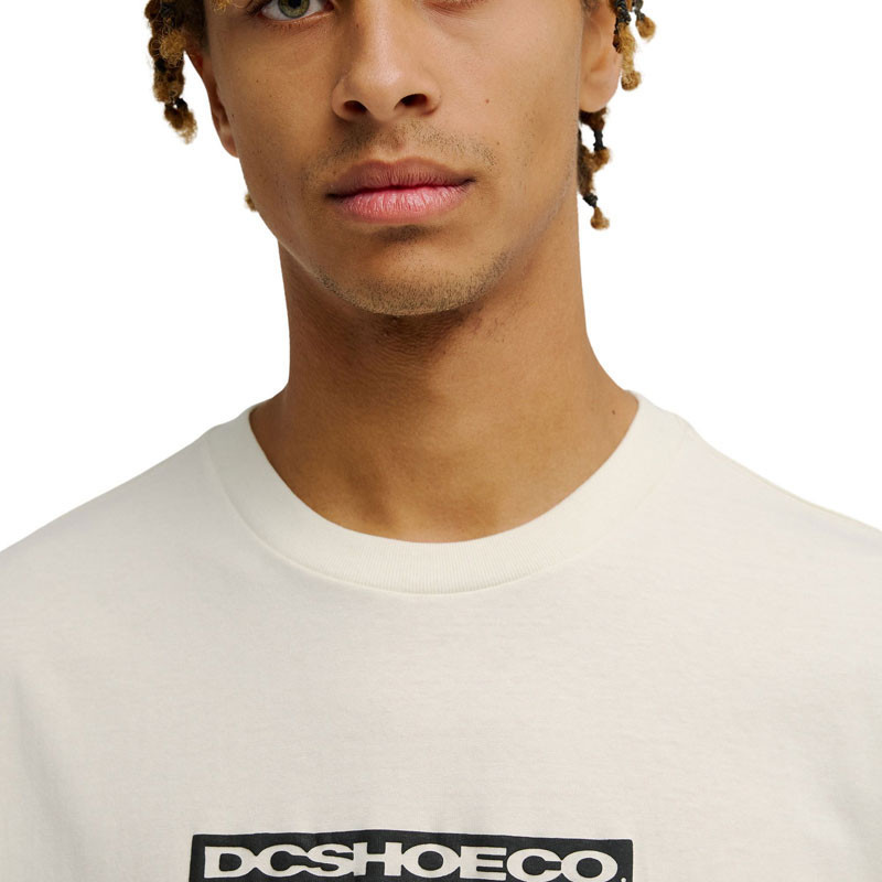 Camiseta DC Shoes: DC Tire Job Hss (Lily White)