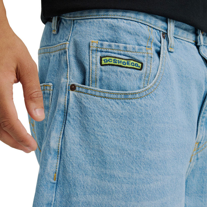 Pantalón DC Shoes: Barrel Denim (Indigo Light)