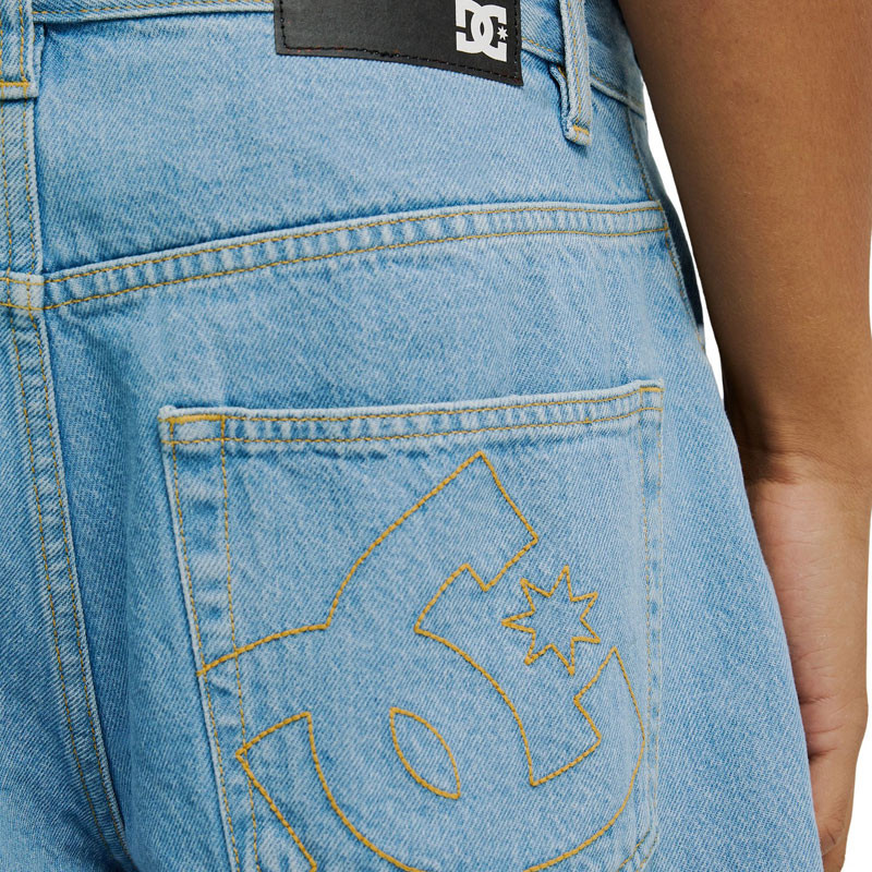 Pantalón DC Shoes: Barrel Denim (Indigo Light)