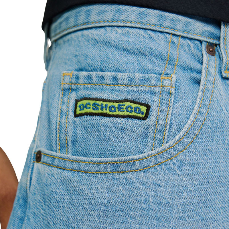 Pantalón DC Shoes: Barrel Denim (Indigo Light)