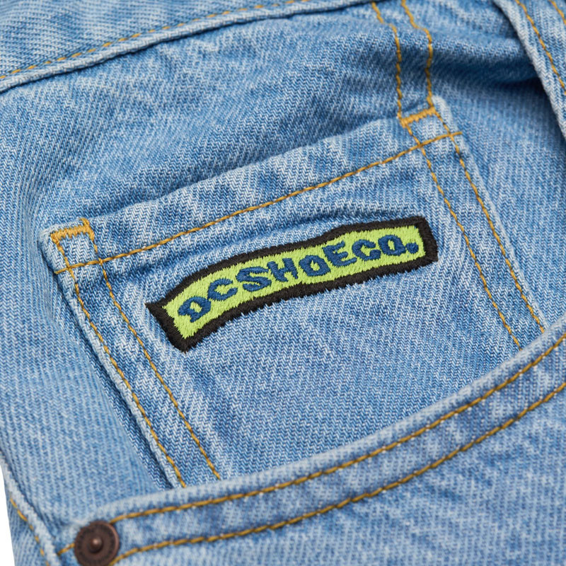 Pantalón DC Shoes: Barrel Denim (Indigo Light)