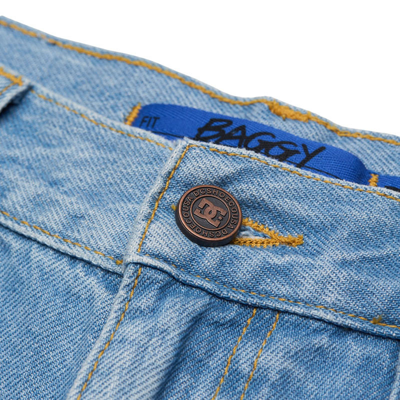 Pantalón DC Shoes: Barrel Denim (Indigo Light)