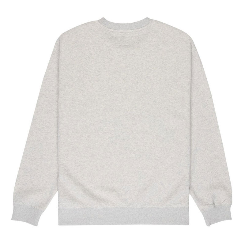 Sudadera DC Shoes: DC Heritage Font (Light Heather Grey)