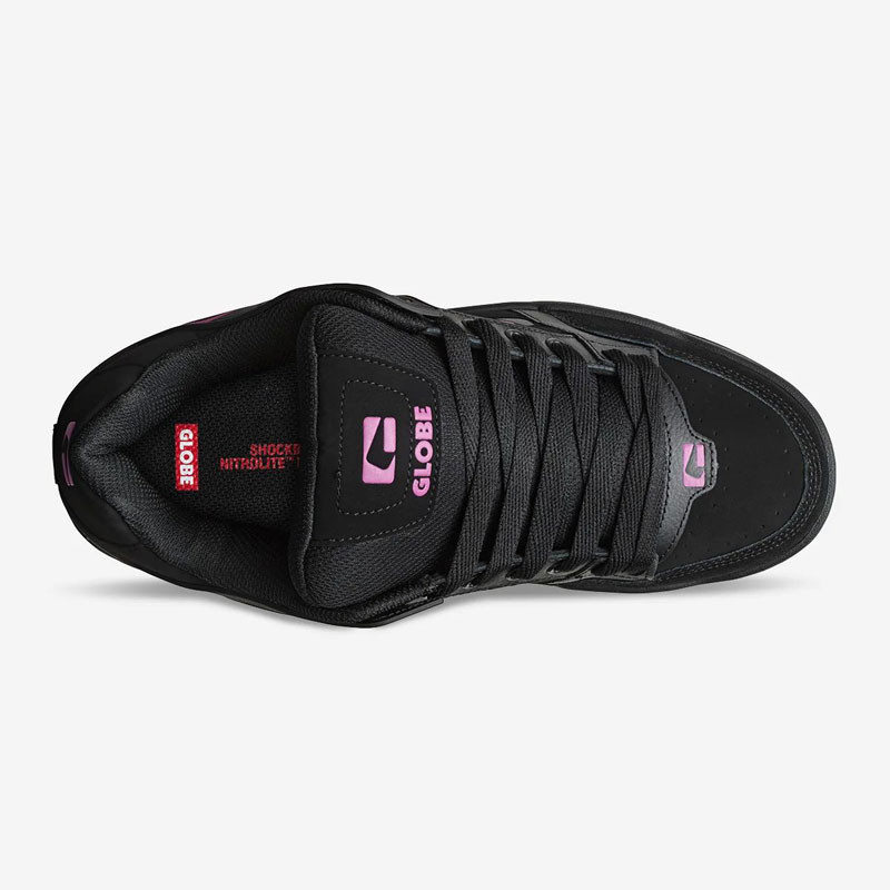 Zapatillas Globe: Tilt (Black Black Pink)