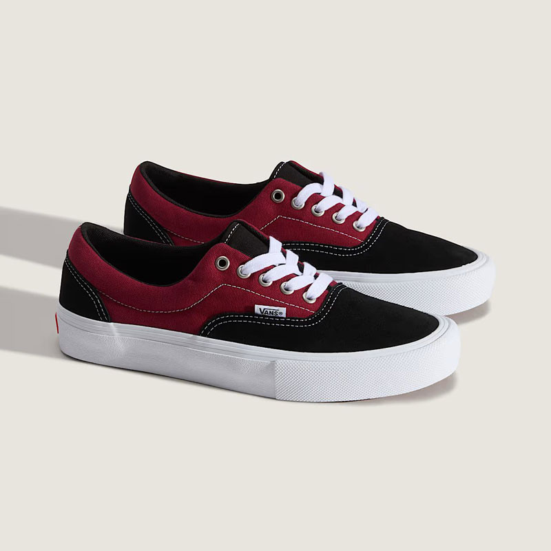 Zapatillas Vans: Skate Era (Black Dark Red)
