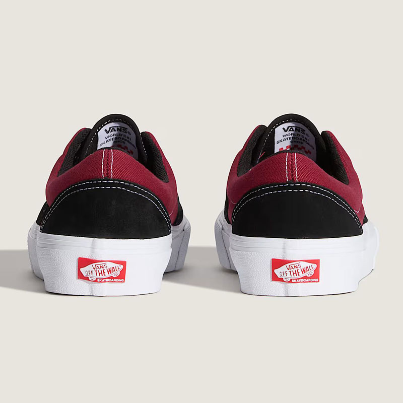 Zapatillas Vans: Skate Era (Black Dark Red)