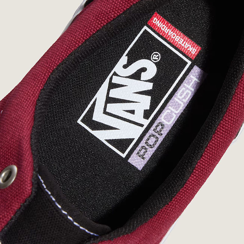 Zapatillas Vans: Skate Era (Black Dark Red)