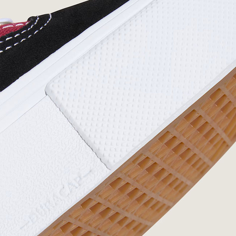 Zapatillas Vans: Skate Era (Black Dark Red)