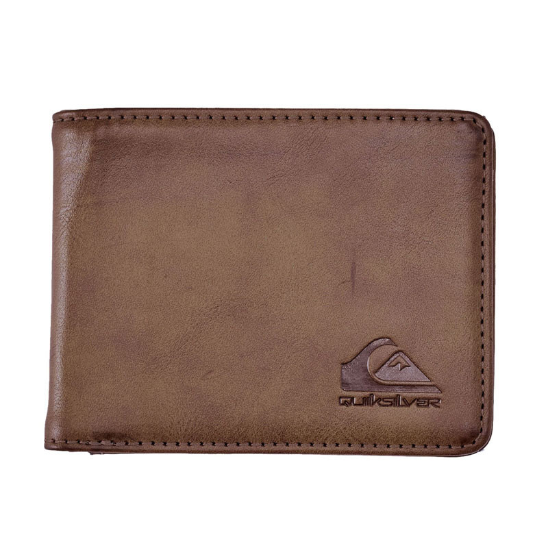 Cartera Quiksilver: Slim Rays (Chocolate Brown)