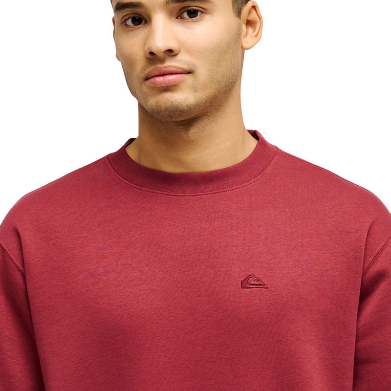 Sudadera Quiksilver: Salt Water Crew (Oxblood Red)
