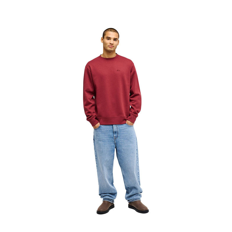 Sudadera Quiksilver: Salt Water Crew (Oxblood Red)