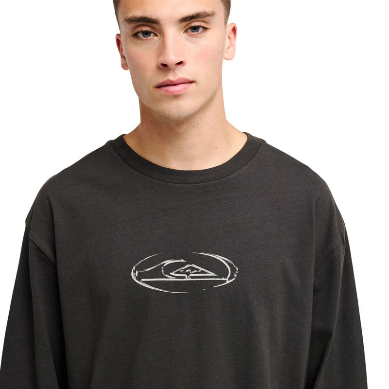 Camiseta Quiksilver: Crystal LS (Tarmac)
