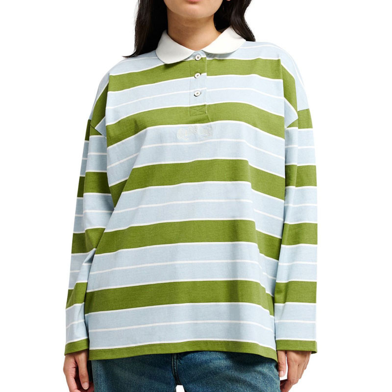 Polo Quiksilver: Hutton Polo (Calliste Green Polo Stripes)