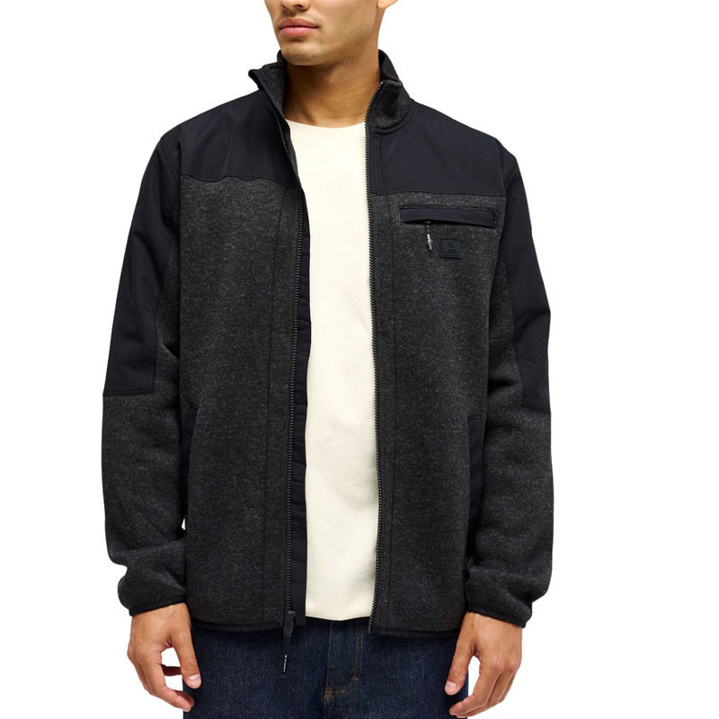 Chaqueta Quiksilver: Keller Outdoor Fz (Black Heather)