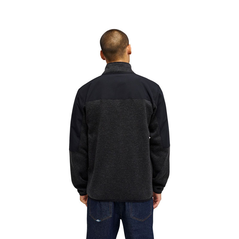 Chaqueta Quiksilver: Keller Outdoor Fz (Black Heather)