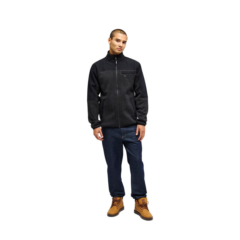 Chaqueta Quiksilver: Keller Outdoor Fz (Black Heather)