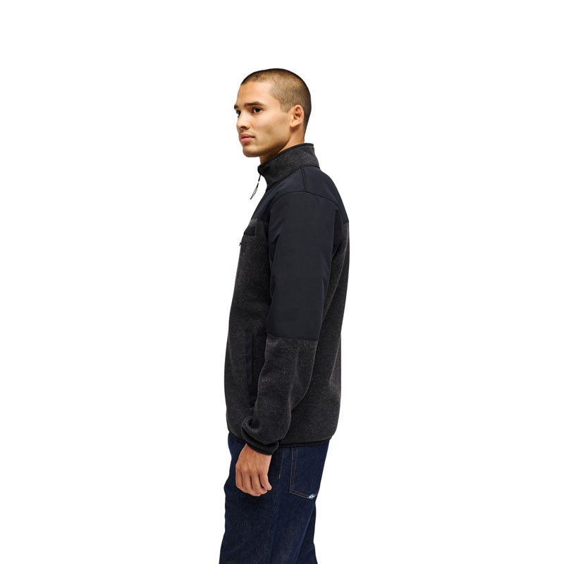Chaqueta Quiksilver: Keller Outdoor Fz (Black Heather)